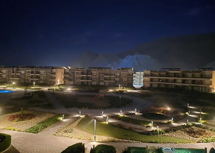 Peaceful Challette Two Bedrooms In Murano El Sokhna Apartment *