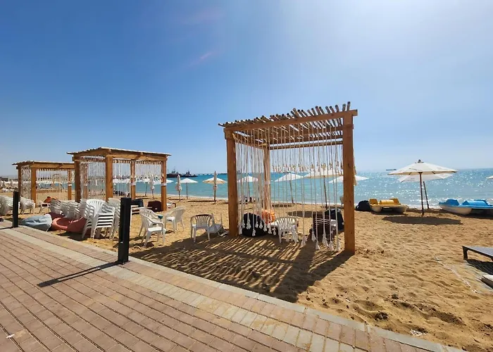 Peaceful Challette Two Bedrooms In Murano El Sokhna Apartment *